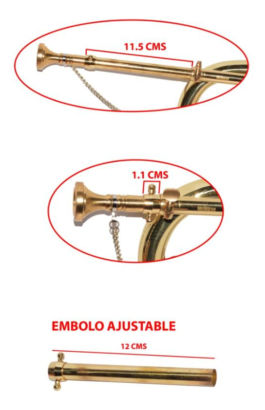 Corneta Gde.p/banda (dorada) Etinger - Imagen 9